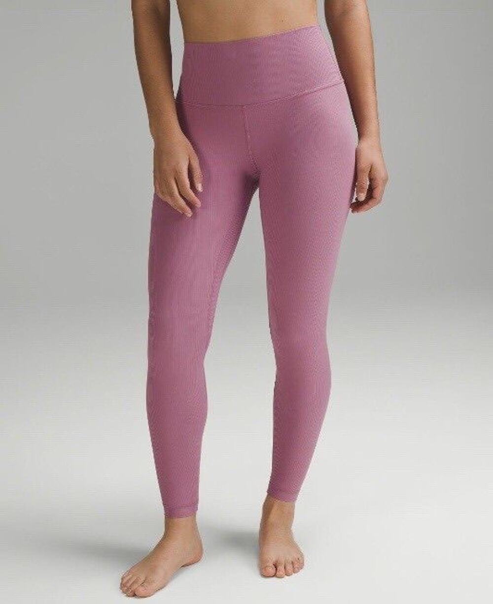 Lululemon Align Ribbed Leggings Velvet Dust Size 6